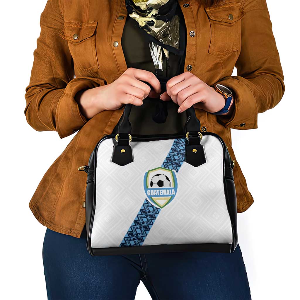 Guatemala Football Shoulder Handbag La Azul y Blanco Come On