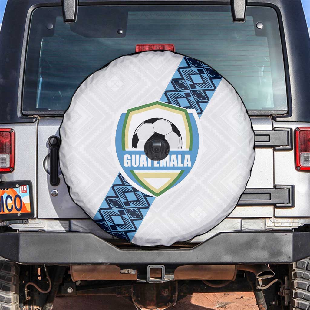 Guatemala Football Spare Tire Cover La Azul y Blanco Come On