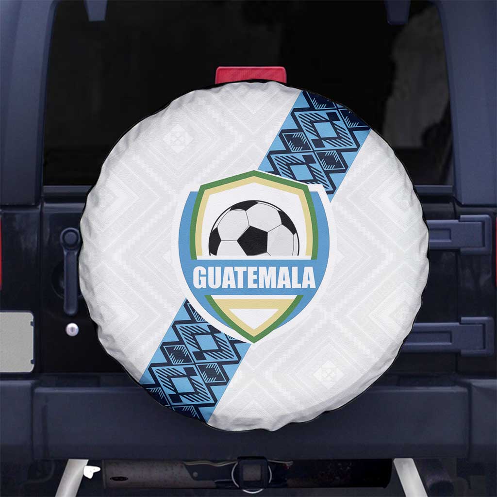 Guatemala Football Spare Tire Cover La Azul y Blanco Come On