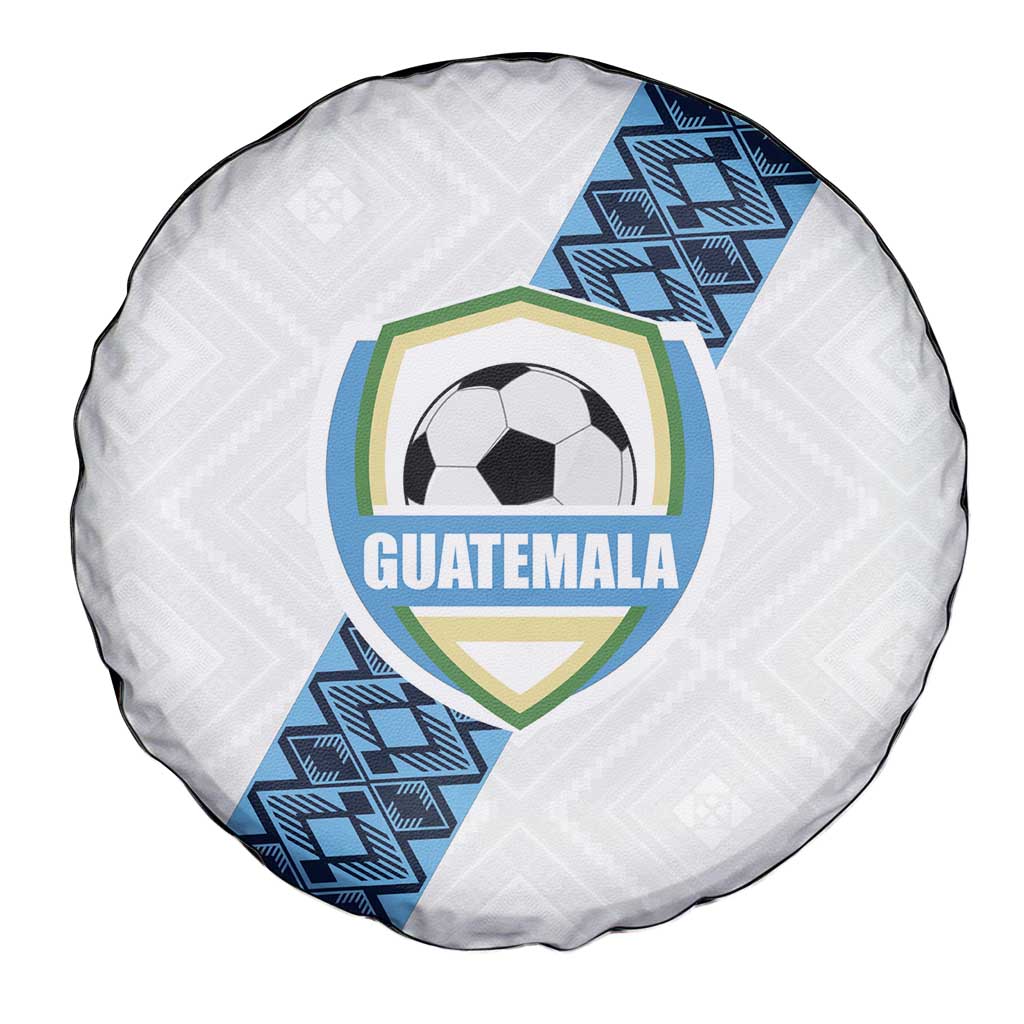 Guatemala Football Spare Tire Cover La Azul y Blanco Come On