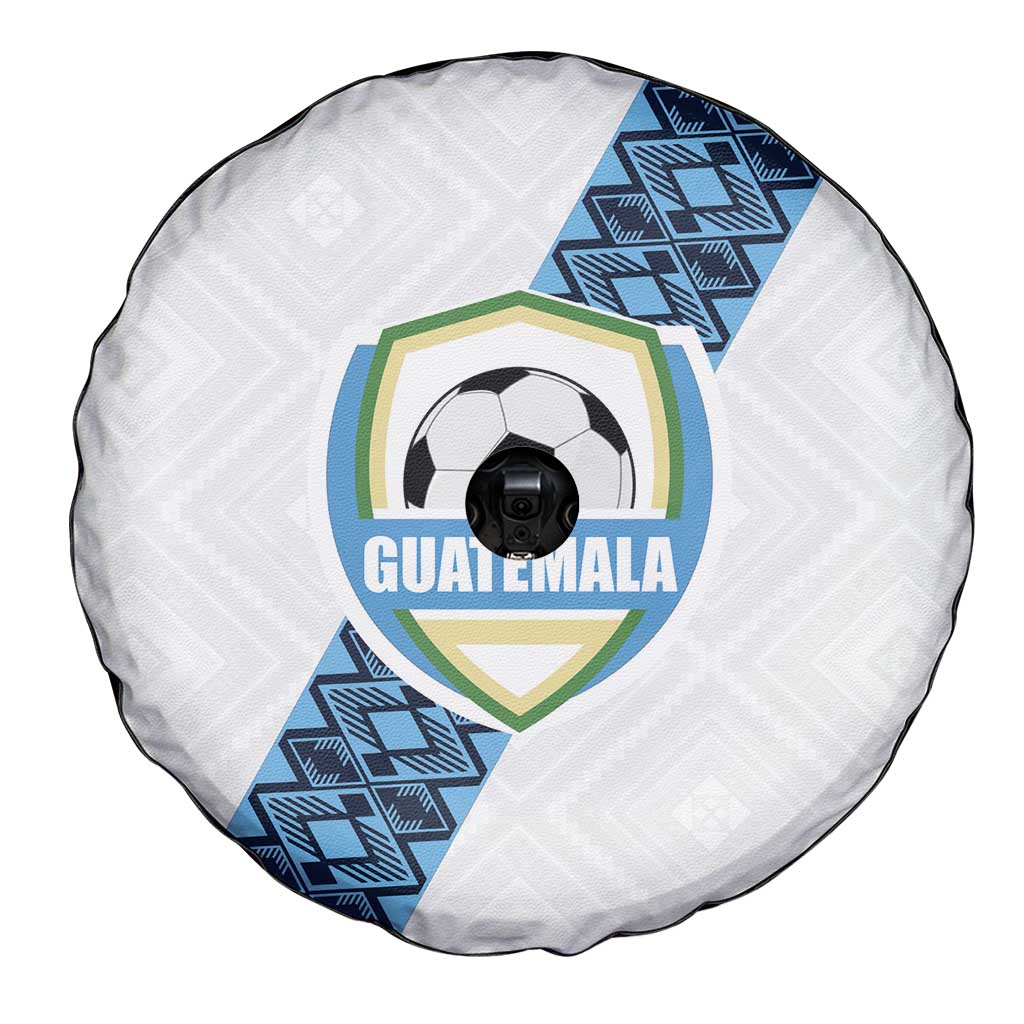 Guatemala Football Spare Tire Cover La Azul y Blanco Come On
