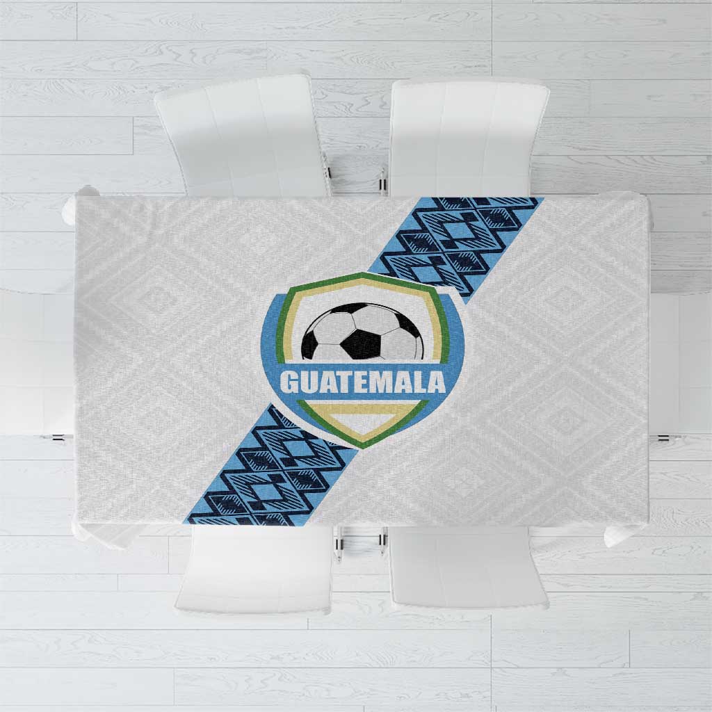 Guatemala Football Tablecloth La Azul y Blanco Come On