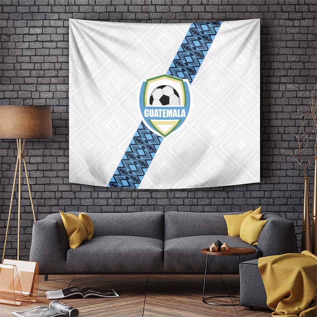 Guatemala Football Tapestry La Azul y Blanco Come On