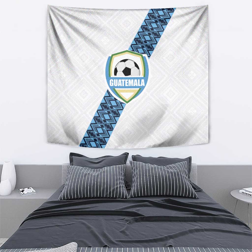 Guatemala Football Tapestry La Azul y Blanco Come On