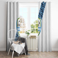 Guatemala Football Window Curtain La Azul y Blanco Come On