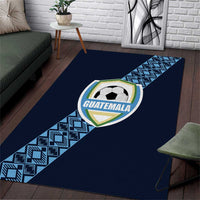 Guatemala Football Area Rug Vamos Los Chapines