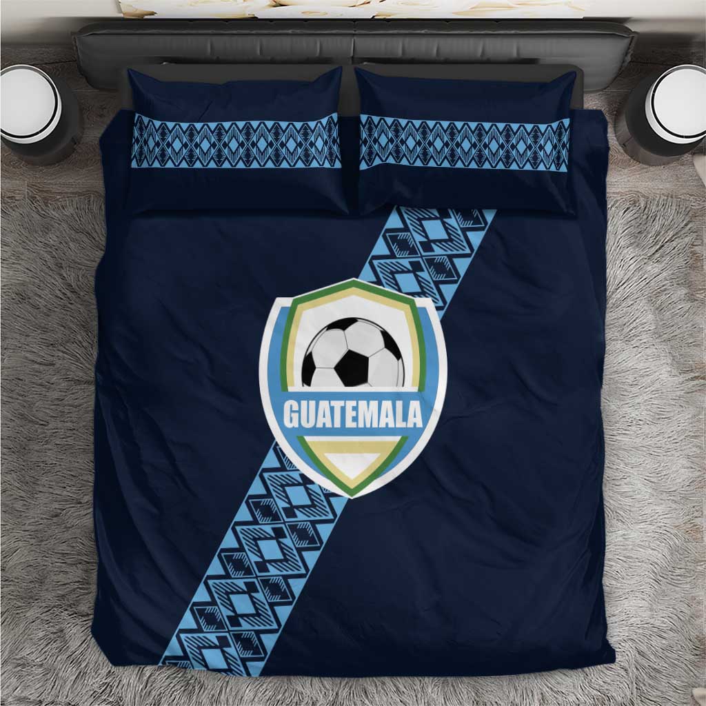 Guatemala Football Bedding Set Vamos Los Chapines