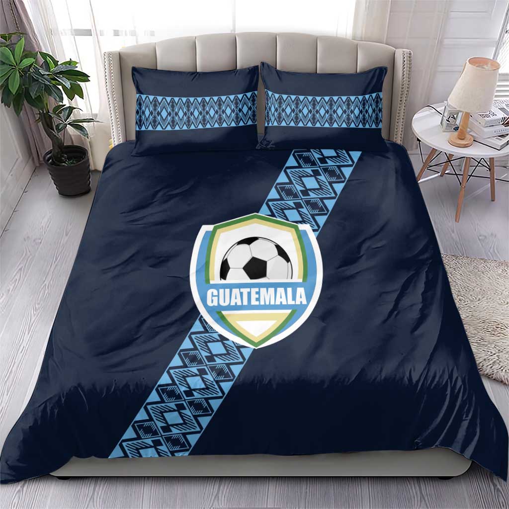 Guatemala Football Bedding Set Vamos Los Chapines