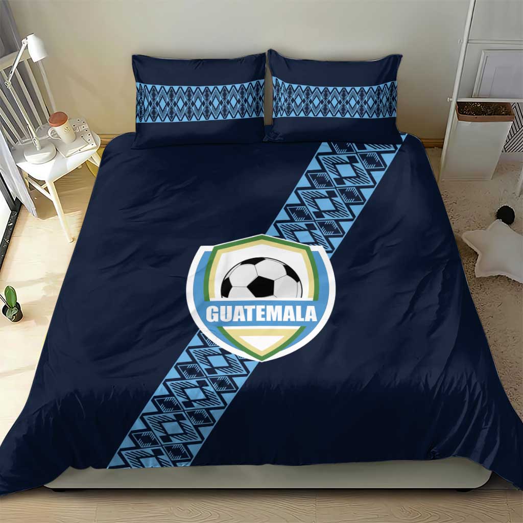 Guatemala Football Bedding Set Vamos Los Chapines