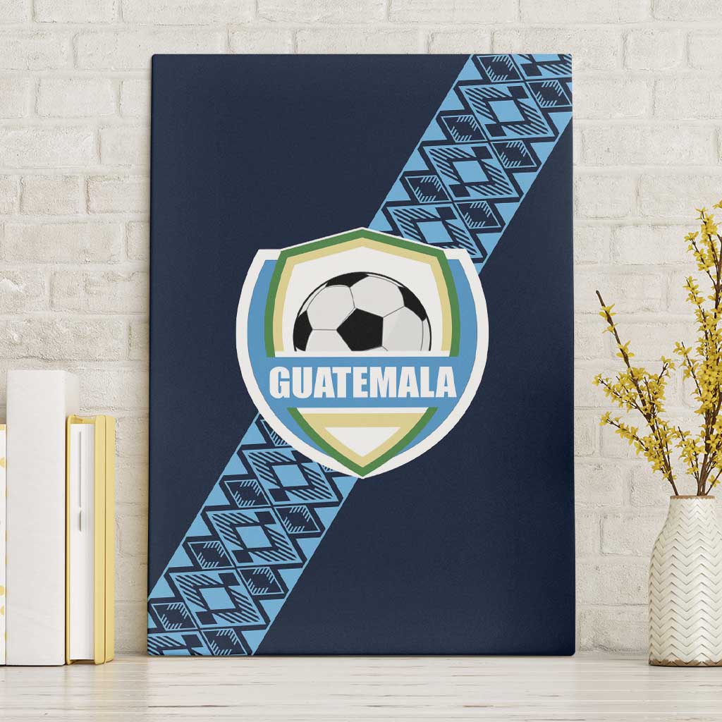 Guatemala Football Canvas Wall Art Vamos Los Chapines