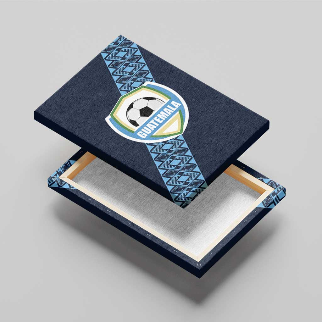 Guatemala Football Canvas Wall Art Vamos Los Chapines