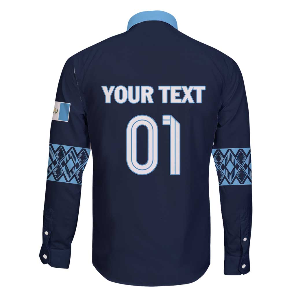 Custom Guatemala Football Family Matching Tank Maxi Dress and Hawaiian Shirt Vamos Los Chapines