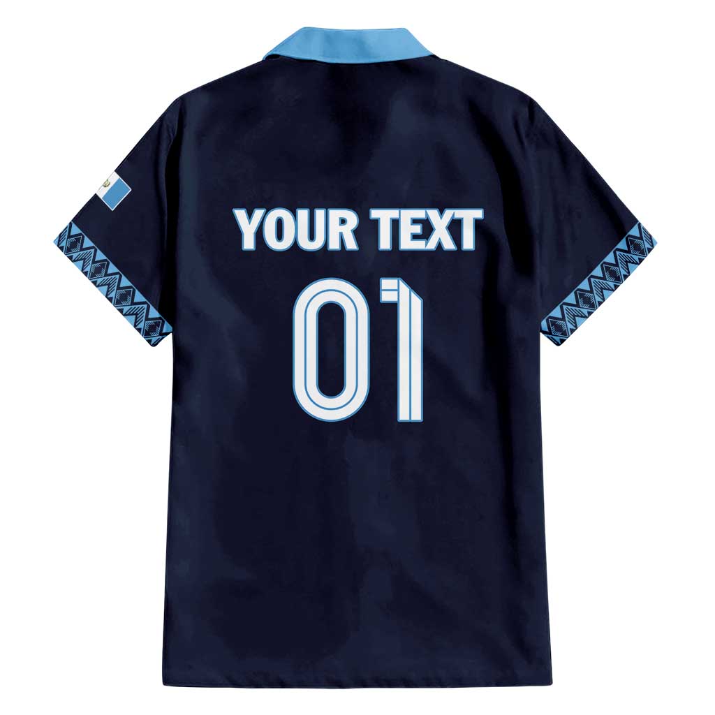 Custom Guatemala Football Hawaiian Shirt Vamos Los Chapines