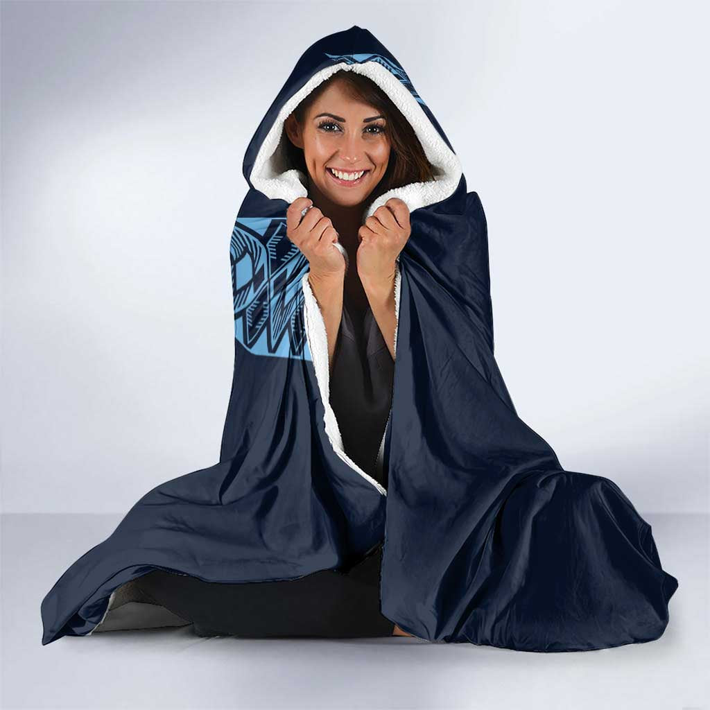 Guatemala Football Hooded Blanket Vamos Los Chapines