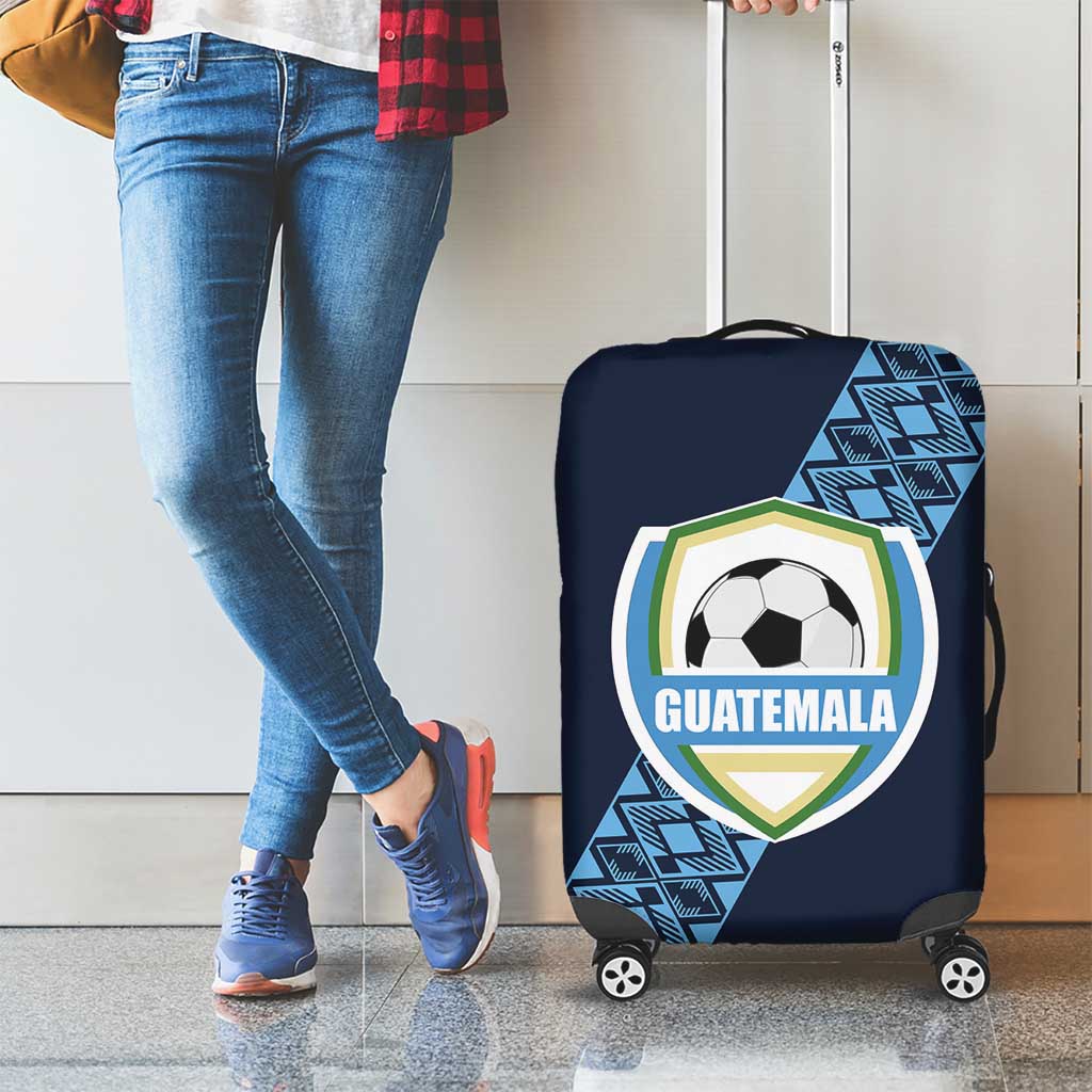 Guatemala Football Luggage Cover Vamos Los Chapines