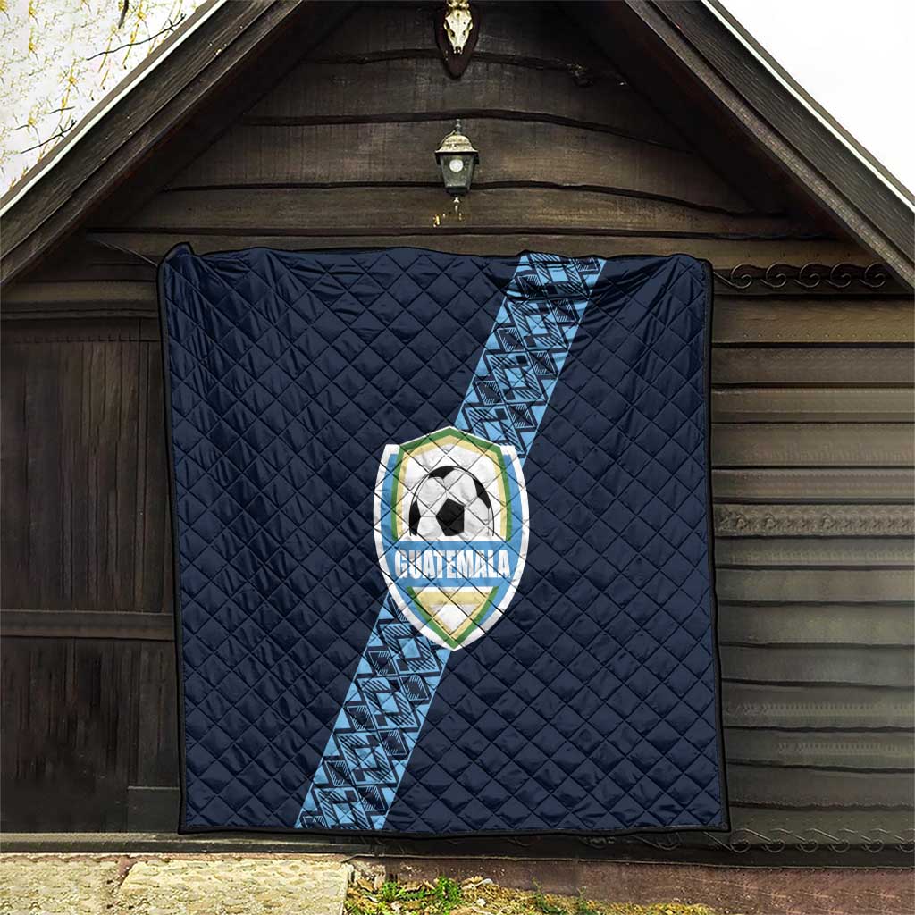 Guatemala Football Quilt Vamos Los Chapines