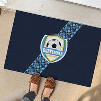 Guatemala Football Rubber Doormat Vamos Los Chapines