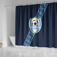 Guatemala Football Shower Curtain Vamos Los Chapines