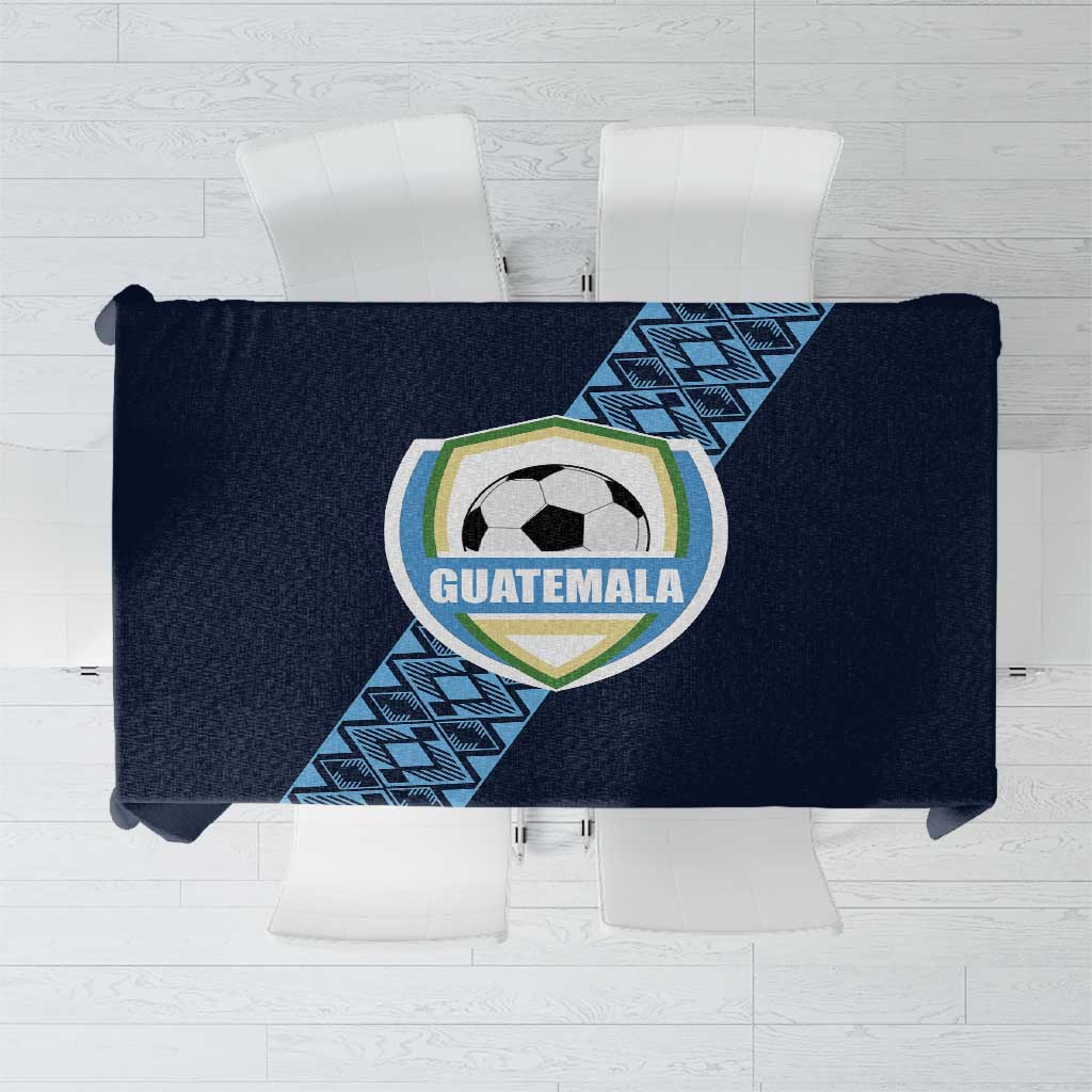 Guatemala Football Tablecloth Vamos Los Chapines