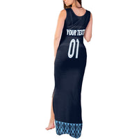 Custom Guatemala Football Tank Maxi Dress Vamos Los Chapines