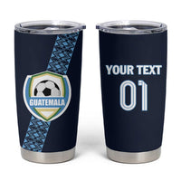 Custom Guatemala Football Tumbler Cup Vamos Los Chapines