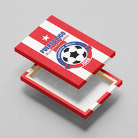Puerto Rico Football Canvas Wall Art Go The Blue Hurricane
