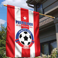 Puerto Rico Football Garden Flag Go The Blue Hurricane