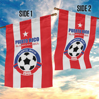 Puerto Rico Football Garden Flag Go The Blue Hurricane
