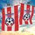 Puerto Rico Football Garden Flag Go The Blue Hurricane