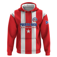 Custom Puerto Rico Football Hoodie Go The Blue Hurricane