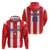 Custom Puerto Rico Football Hoodie Go The Blue Hurricane