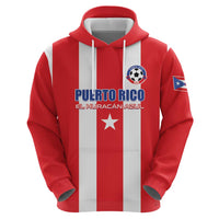 Custom Puerto Rico Football Hoodie Go The Blue Hurricane