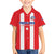 Custom Puerto Rico Football Kid Hawaiian Shirt Go The Blue Hurricane