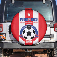 Puerto Rico Football Spare Tire Cover Go The Blue Hurricane