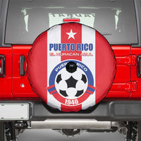 Puerto Rico Football Spare Tire Cover Go The Blue Hurricane