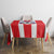 Puerto Rico Football Tablecloth Go The Blue Hurricane