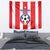 Puerto Rico Football Tapestry Go The Blue Hurricane