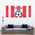 Puerto Rico Football Tapestry Go The Blue Hurricane