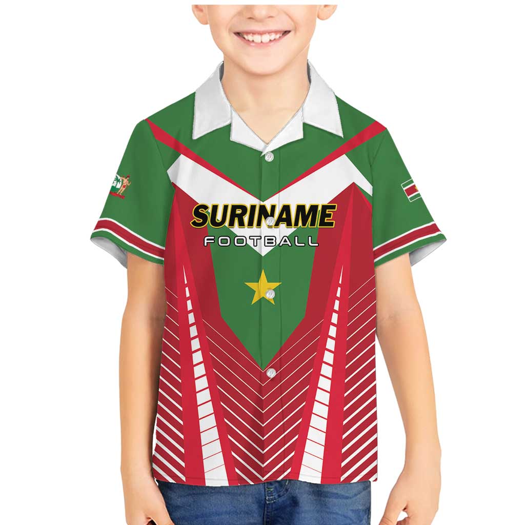 Custom Suriname Football Family Matching Mermaid Dress and Hawaiian Shirt Go Sranankondre Fubal Pluga