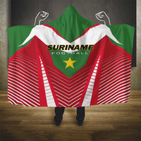 Suriname Football Hooded Blanket Go Sranankondre Fubal Pluga
