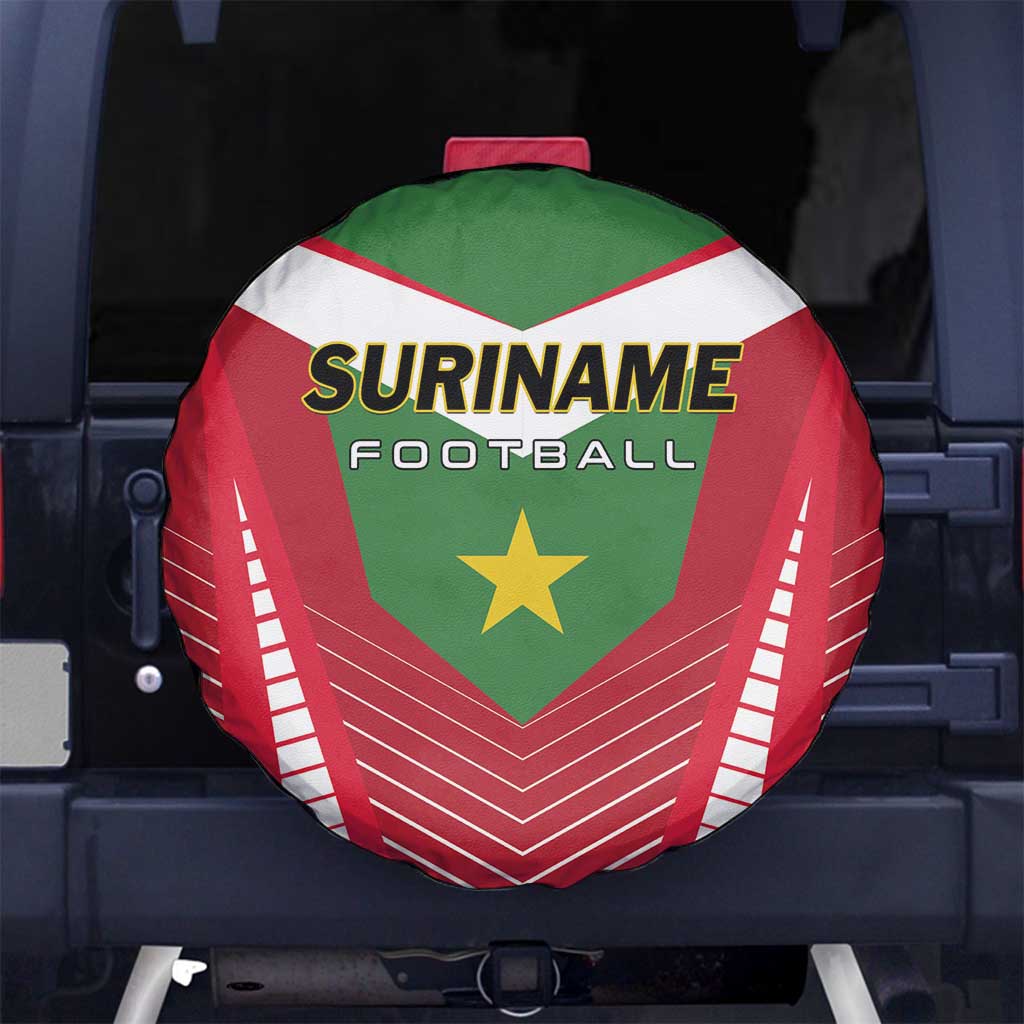 Suriname Football Spare Tire Cover Go Sranankondre Fubal Pluga