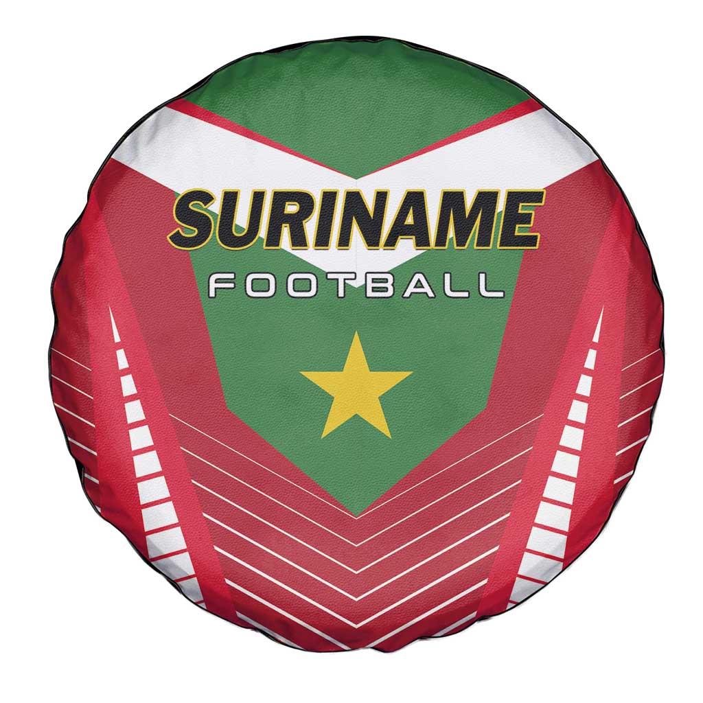Suriname Football Spare Tire Cover Go Sranankondre Fubal Pluga