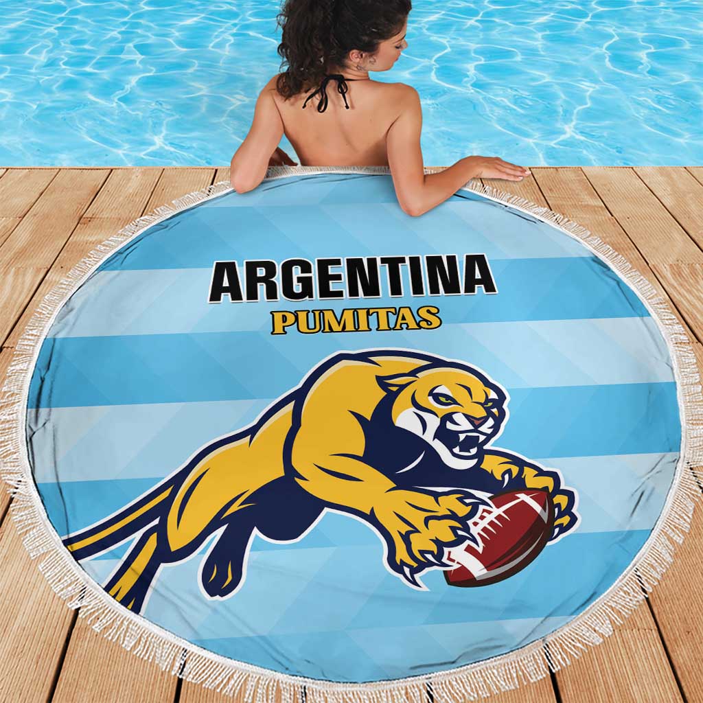 Rugby Argentina Beach Blanket Pumitas Go Champions