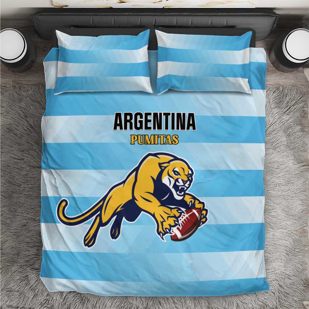 Rugby Argentina Bedding Set Pumitas Go Champions