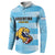 Custom Rugby Argentina Button Sweatshirt Pumitas Go Champions
