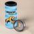 Custom Rugby Argentina 4 in 1 Can Cooler Tumbler Pumitas Go Champions