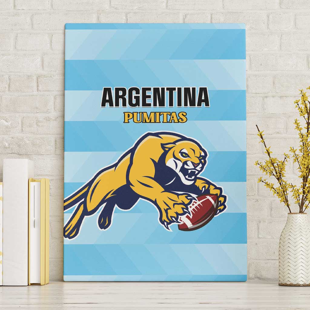 Rugby Argentina Canvas Wall Art Pumitas Go Champions