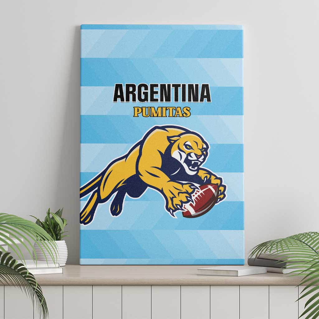 Rugby Argentina Canvas Wall Art Pumitas Go Champions