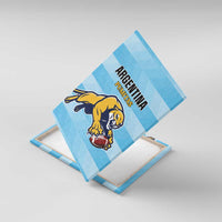 Rugby Argentina Canvas Wall Art Pumitas Go Champions