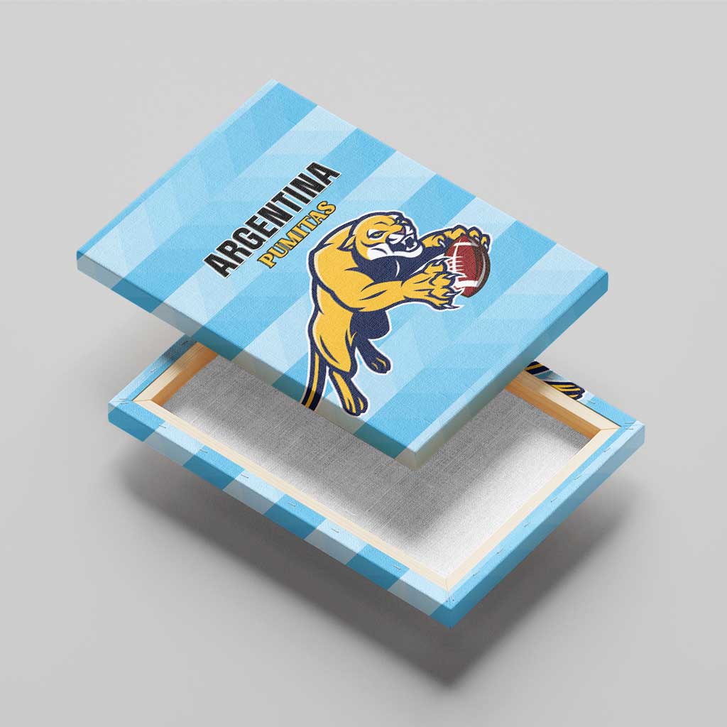 Rugby Argentina Canvas Wall Art Pumitas Go Champions